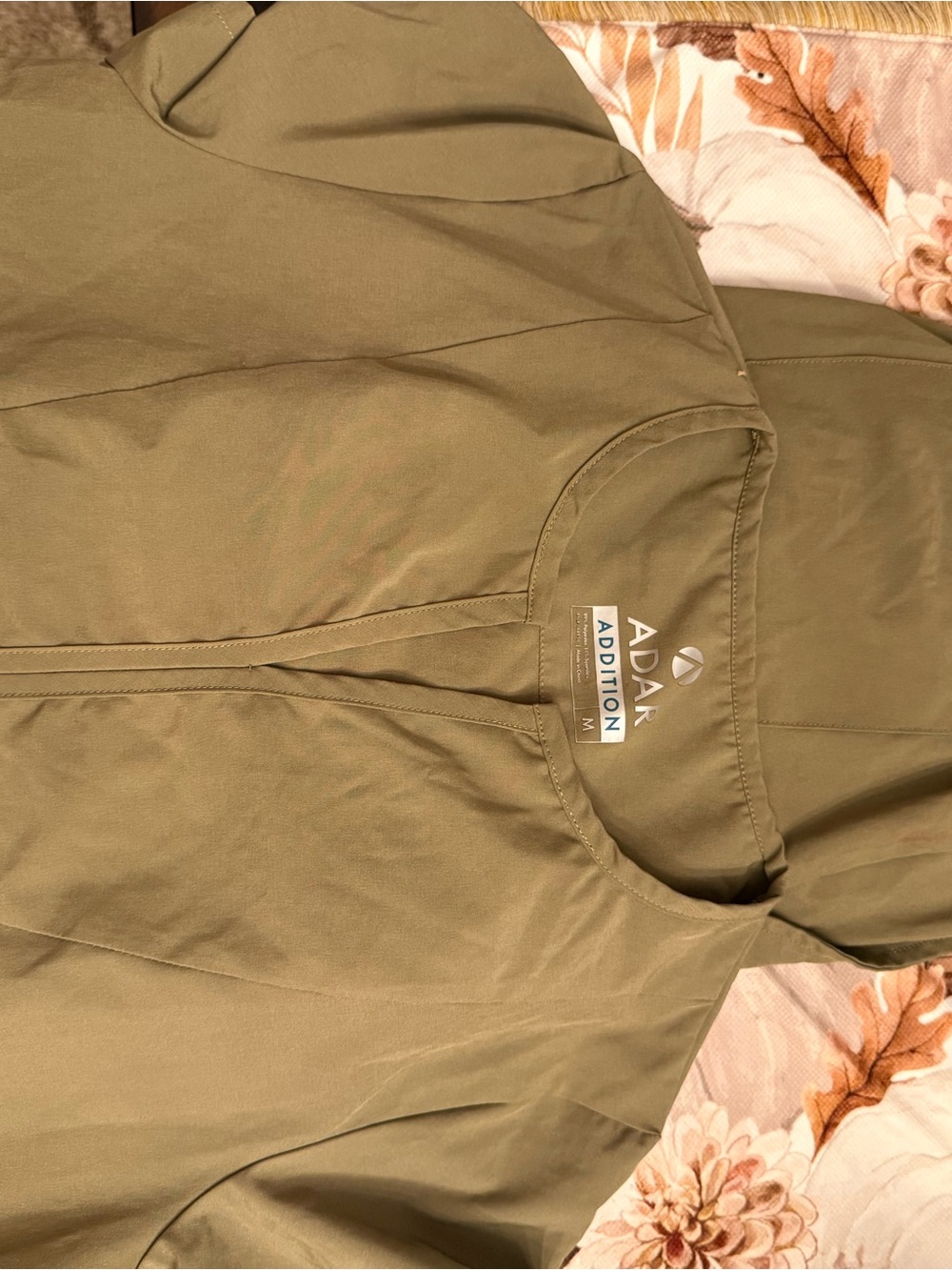 ADA Addition Women's Scrub Set  in Olive Green
